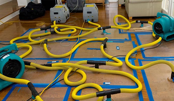Water damage restoration