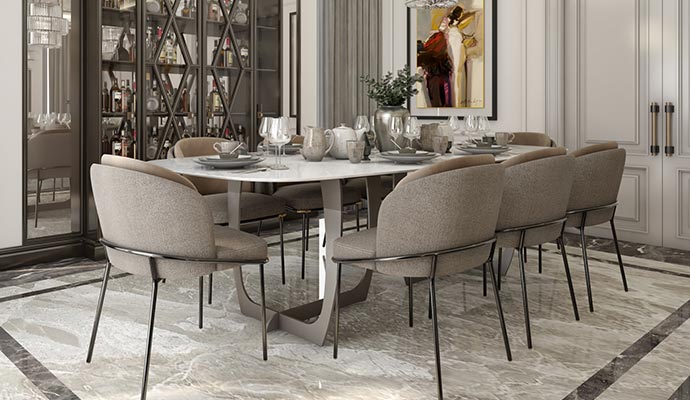 Cleaned residential chairs