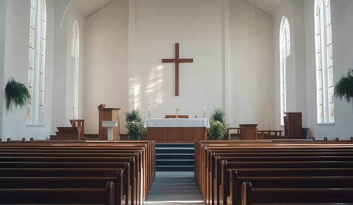 Odor free clean church