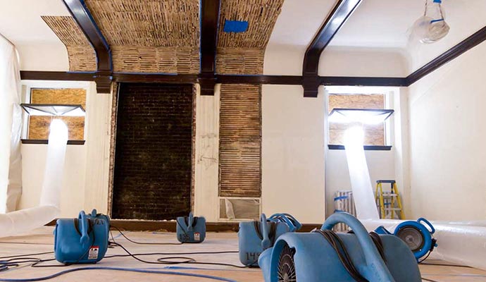 Water damage restoration