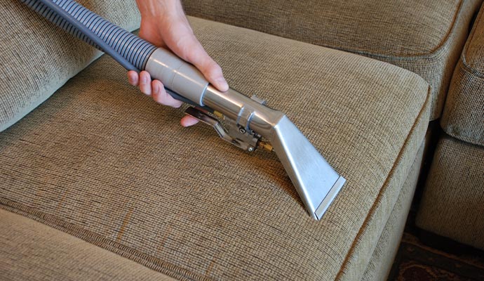 Upholstery cleaning service