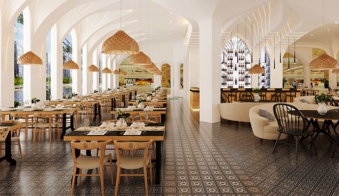 Luxury restaurant