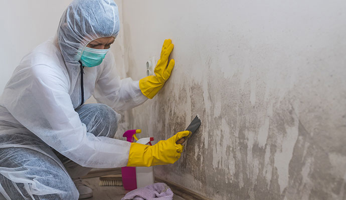 Mold remediation service