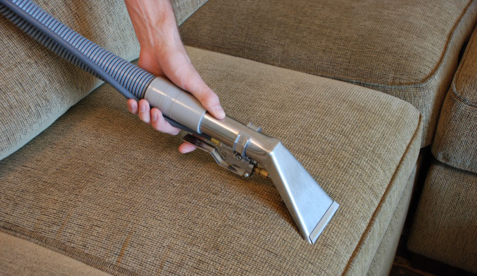 Professional upholstery cleaning service