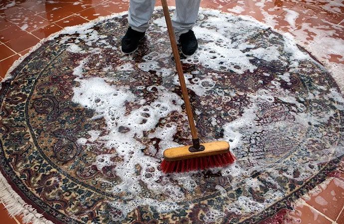 Rug cleaning service