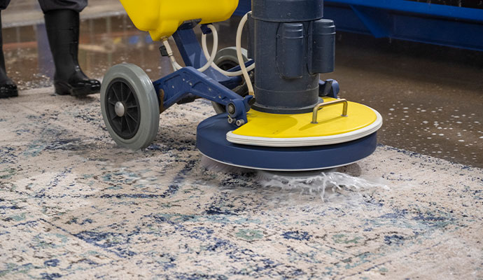 Professional area rug cleaning service