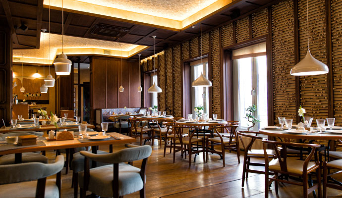 Restaurant interior