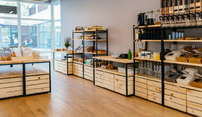 Retail store cleaning services