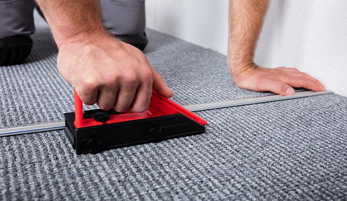 Carpet stretching service